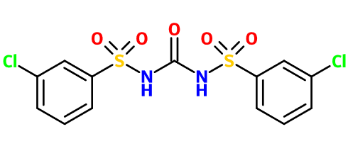 MC080038 N,N'-Bis(3-chlorobenzenesulfonyl)urea